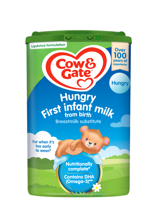 Cow & Gate | Hungry First Infant Milk