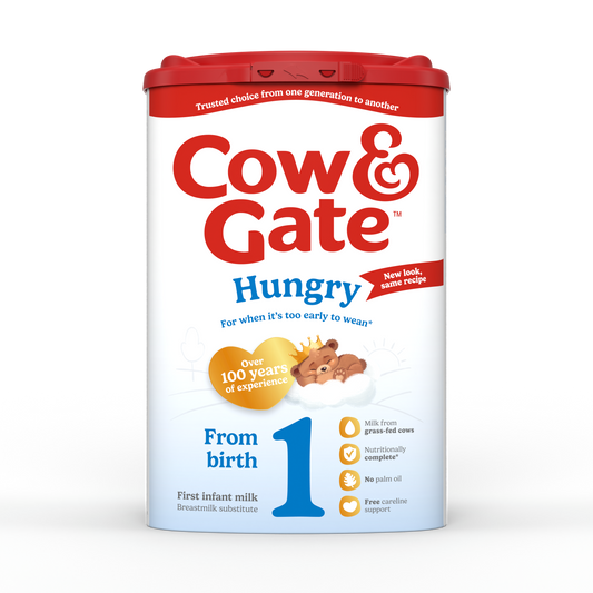 Cow & Gate | Hungry First Infant Milk