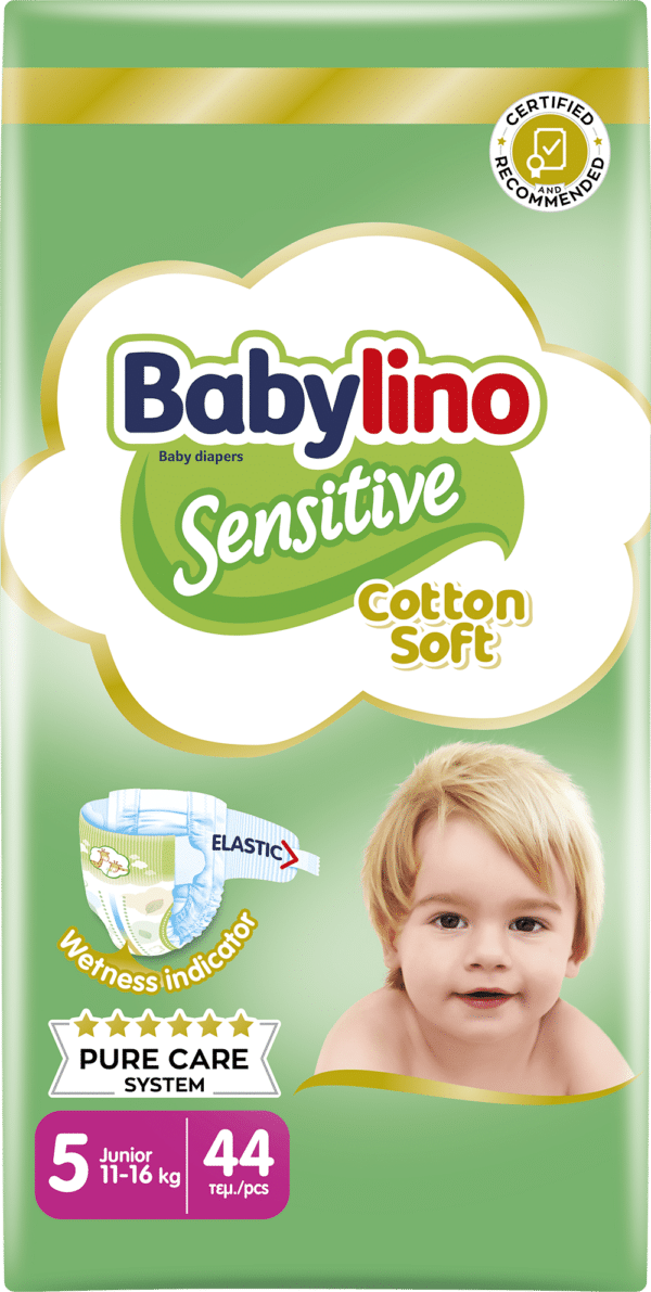 Babylino Sensitive Diapers | Junior Plus No.5+