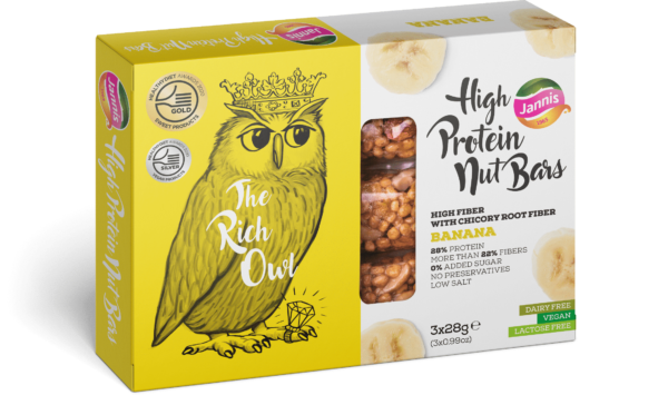 Jannis | Banana High Protein Nut Bars