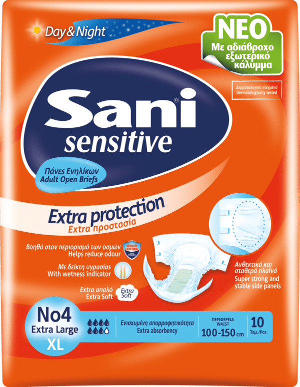 Sani Sensitive Open Briefs | Extra Large