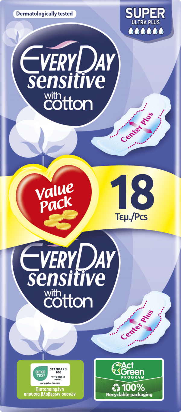 EveryDay Sensitive With Cotton | Super